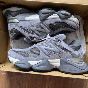 New Balance 9060 Gray And Purple Sneakers